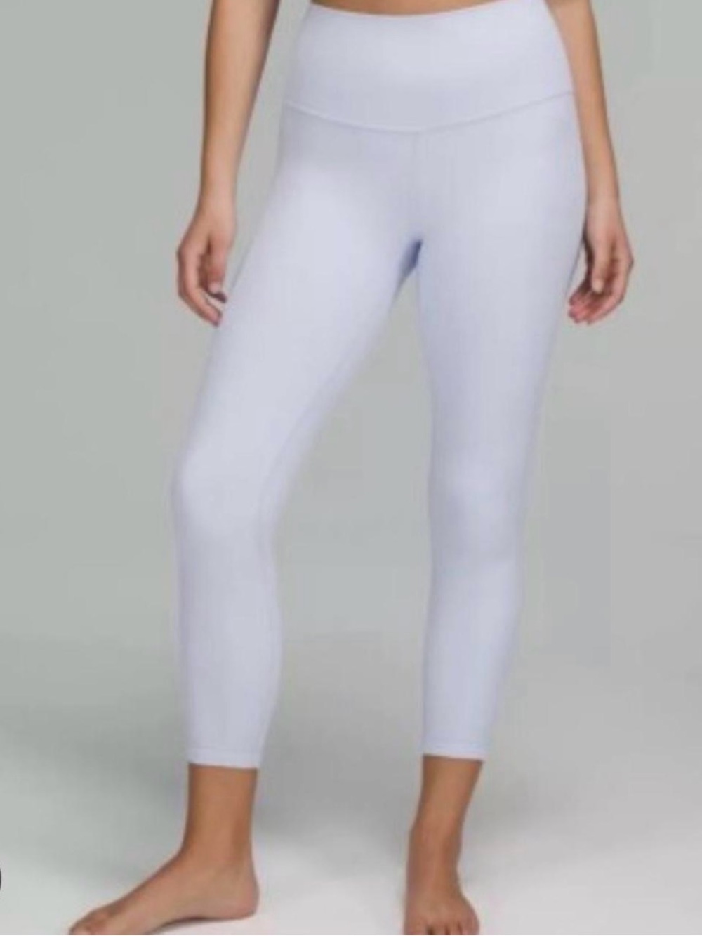 lululemon athletica High-Waist capri Pastel Lavender Leggings